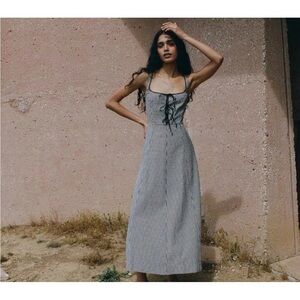 Doen Delaney Dress - La Magdalena gingham